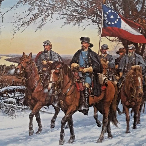 THUNDERBOLT by John Paul Strain Civil War Print #113/950 Signed COA Never Framed - Picture 2 of 5